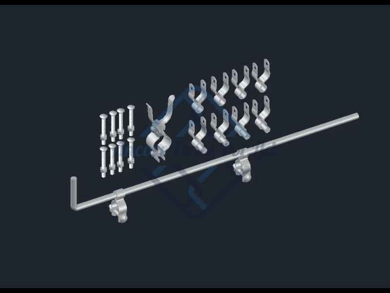 RESIDENTIAL DOUBLE DRIVE GATE KIT IV